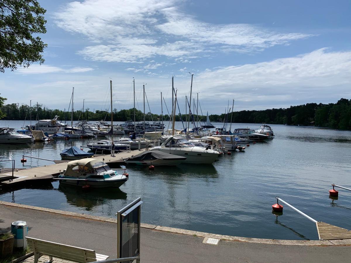 Bad Saarow Ferienhaus Am Hafen Bagian luar foto