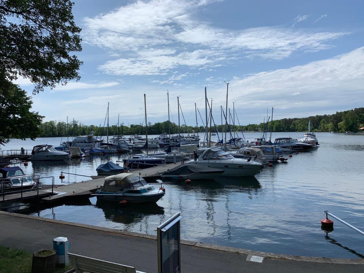 Bad Saarow Ferienhaus Am Hafen Villa Bagian luar foto